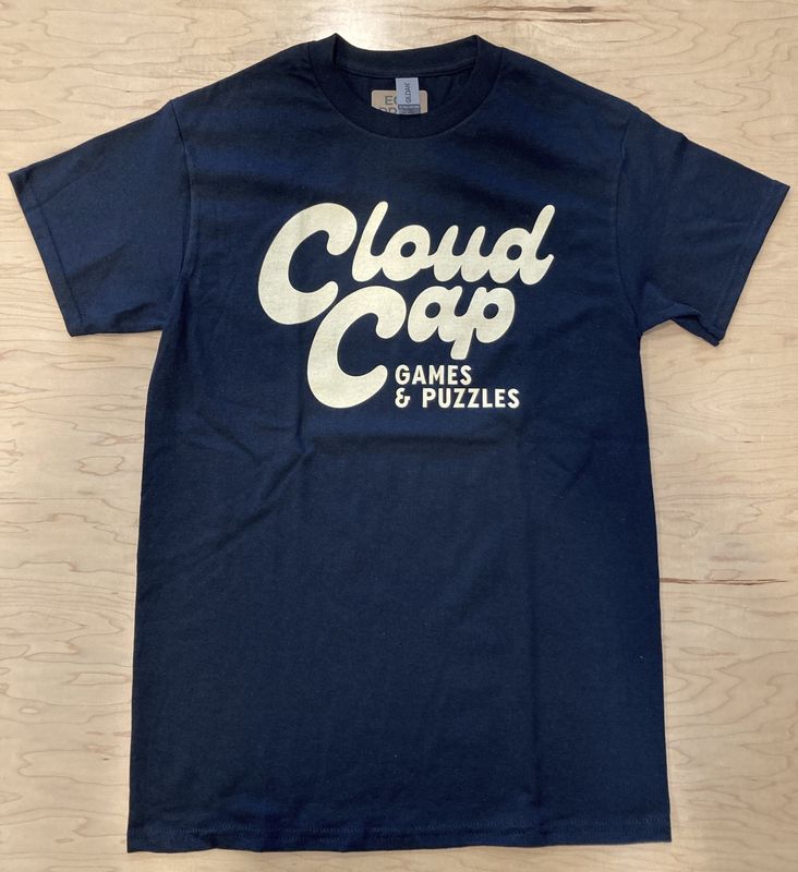 T-Shirt - Cloud Cap Logo - Black  - M