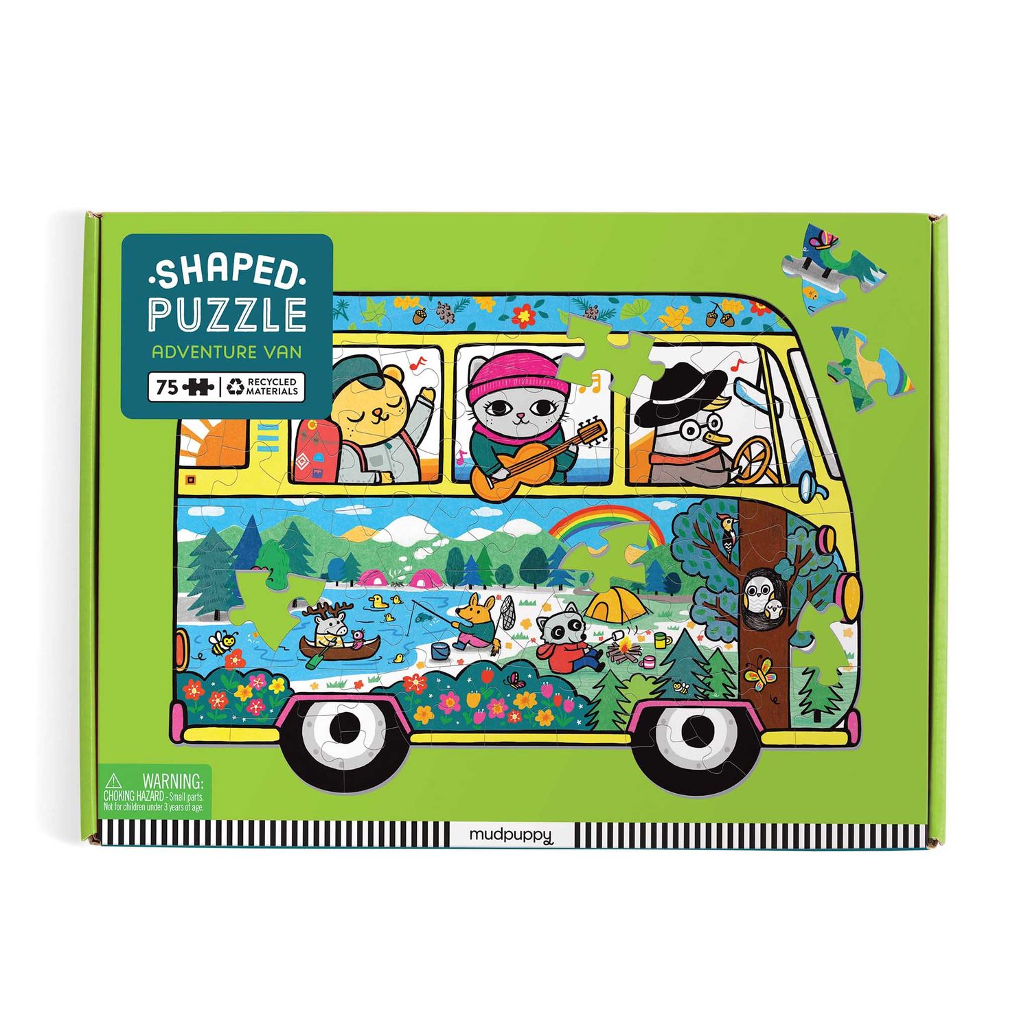 Adventure Van 75pc Shaped Scene Jigsaw Puzzle