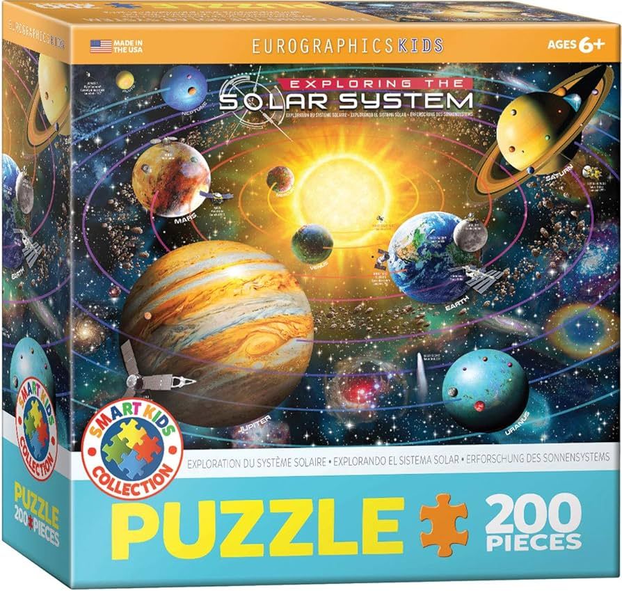 Exploring the Solar System 200pc Eurographics Jigsaw Puzzle