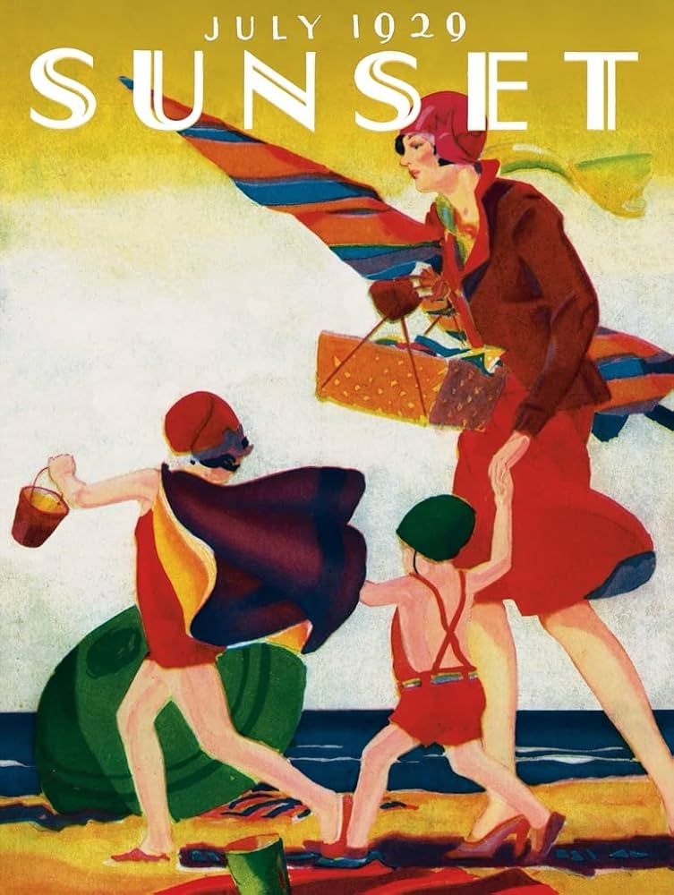 Sunset Beach Bound 500pc New York Puzzle Company Jigsaw Puzzle