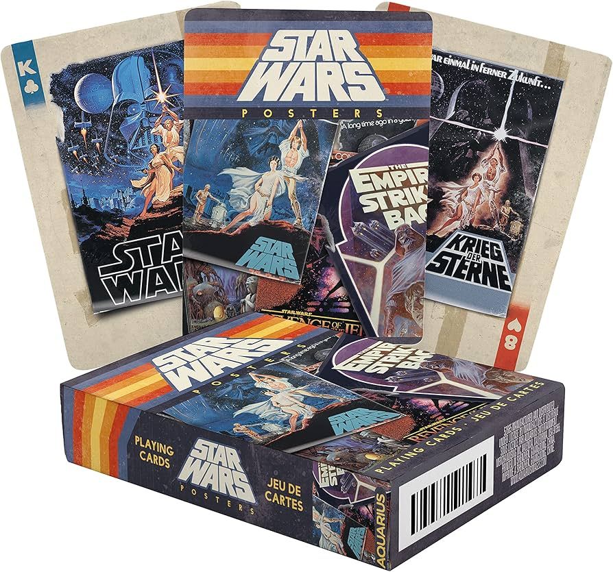 Star Wars Movie Posters Playing Cards
