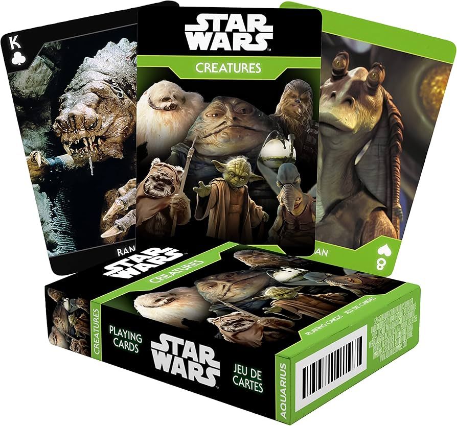 Star Wars Creatures Playing Cards