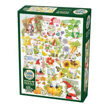A Happy Gnome Life 1000pc Puzzle