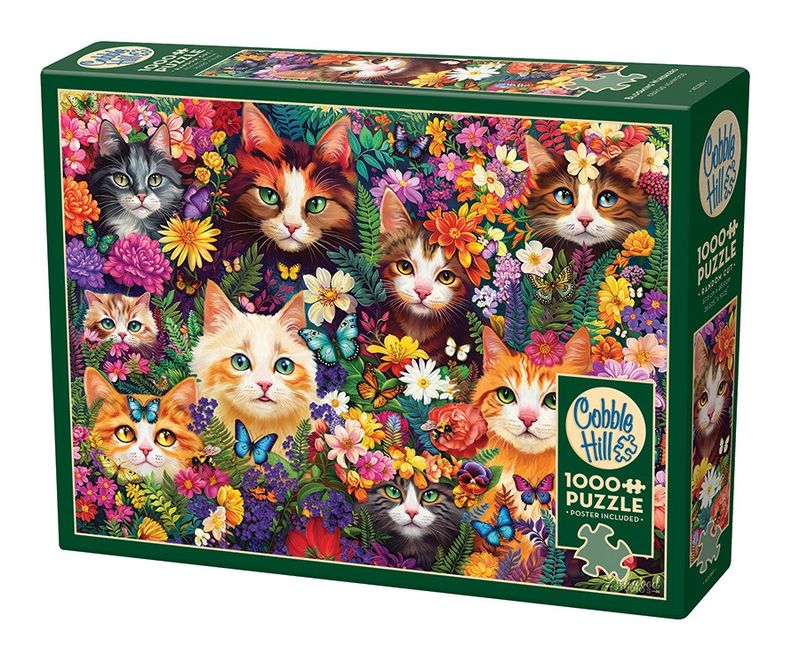 Blooming Whiskers 1000pc Puzzle