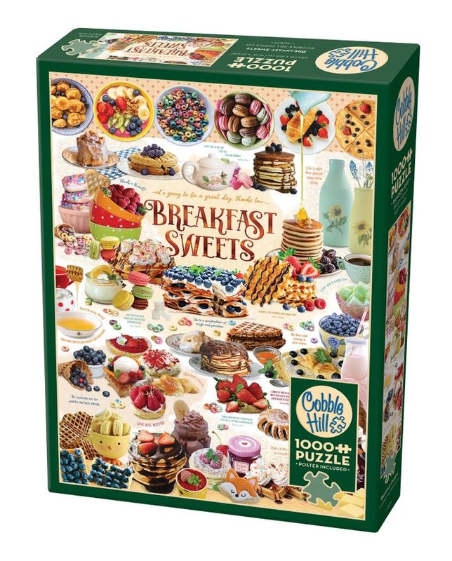 Breakfast Sweets 1000pc Puzzle