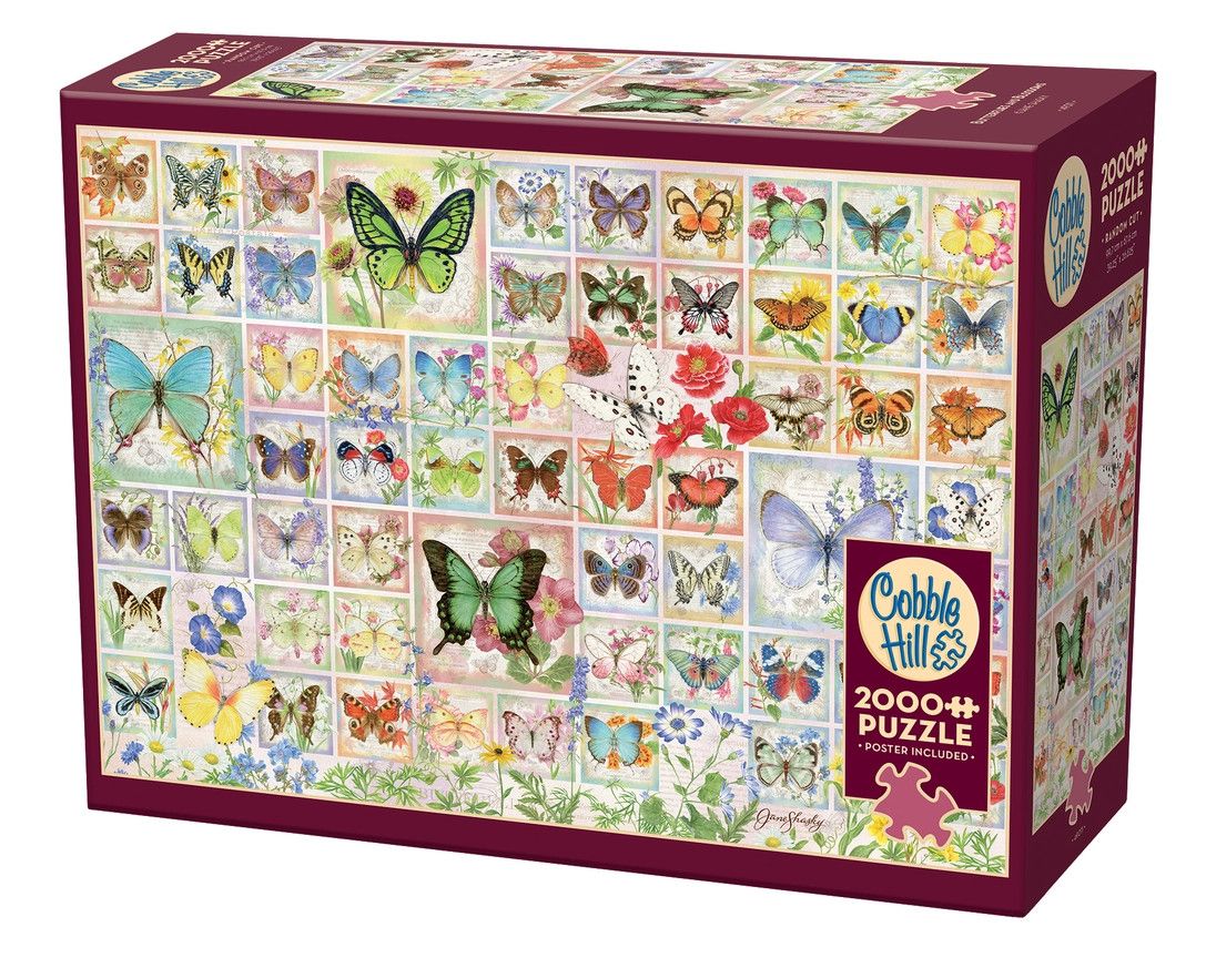 Butterflies and Blossoms 2000pc Puzzle