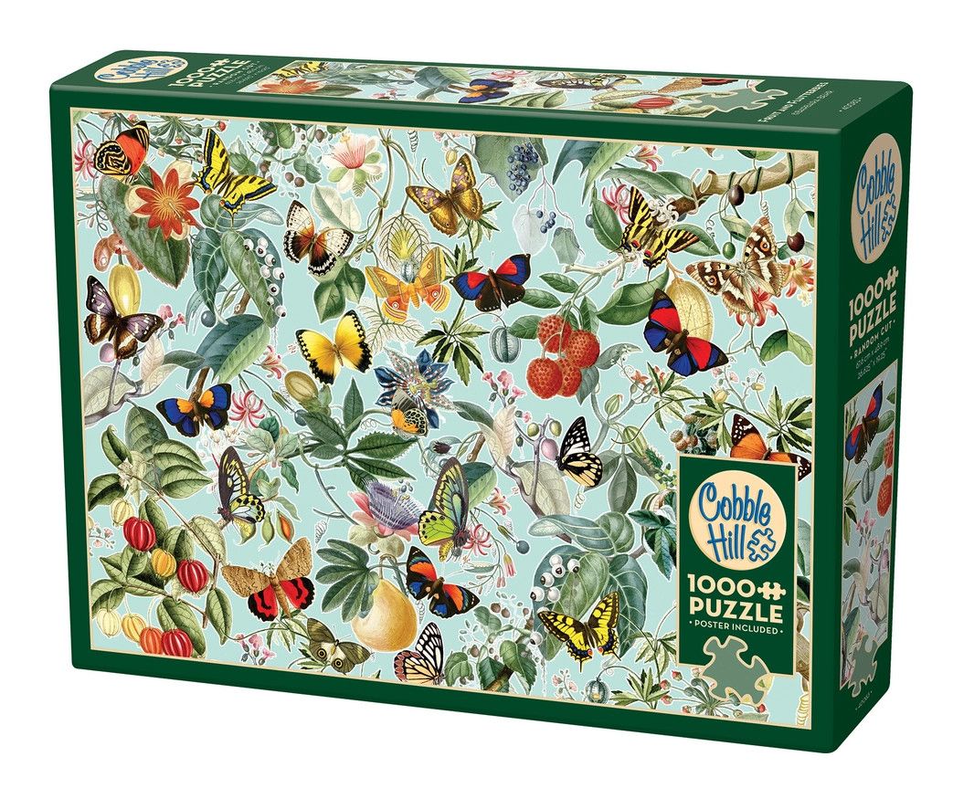 Fruit and Flutterbies 1000pc Puzzle
