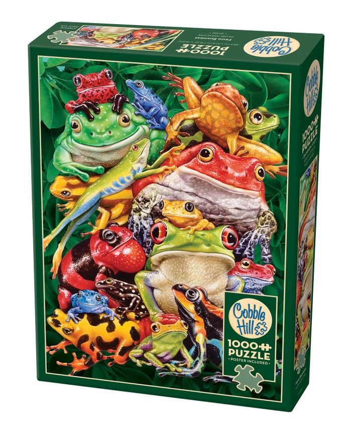 Frog Business 1000pc Jigsaw Puzzle