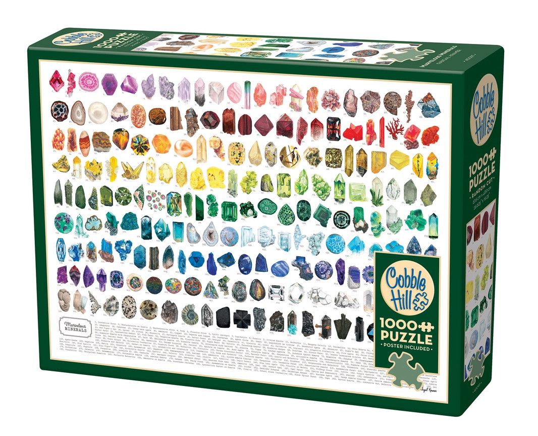 Marvelous Minerals 1000pc Puzzle