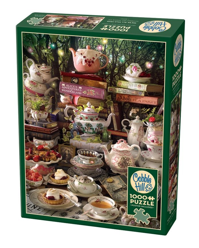 We&#39;re All Mad Here 1000pc Puzzle
