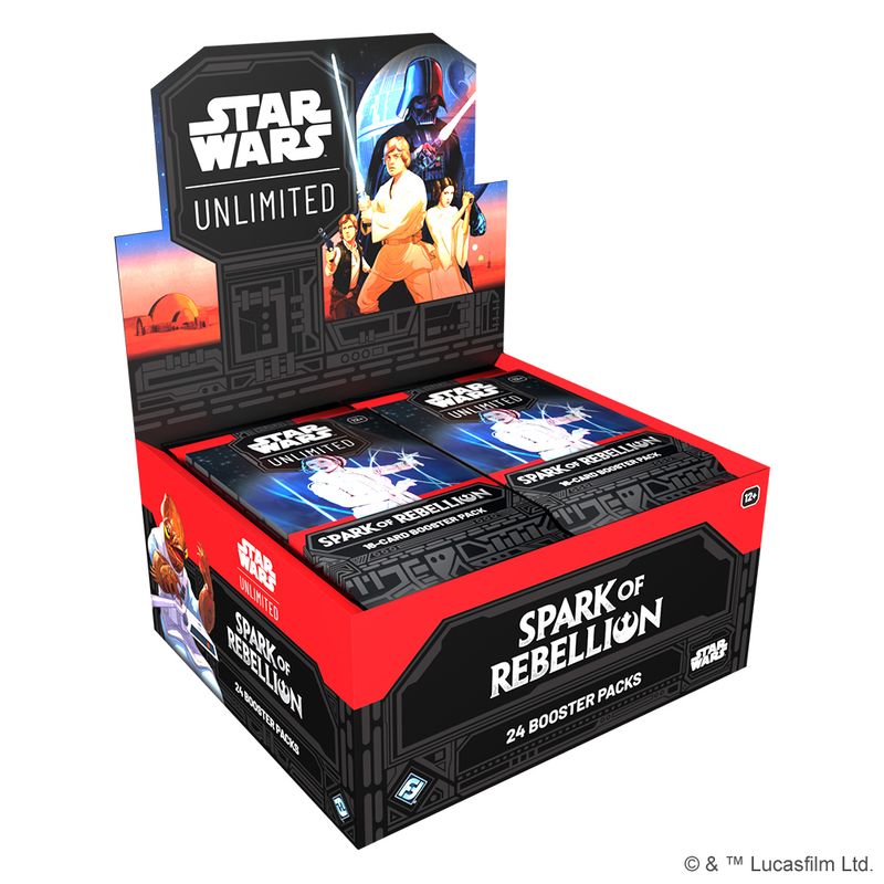 Star Wars Unlimited - Spark of Rebellion Booster Box (24)