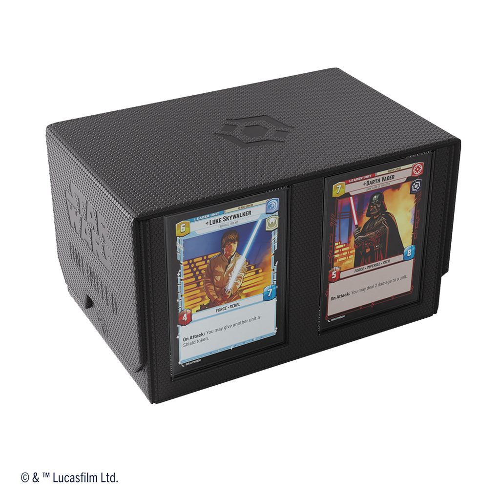 Star Wars: Unlimited Double Deck Pod - Black Deck Box