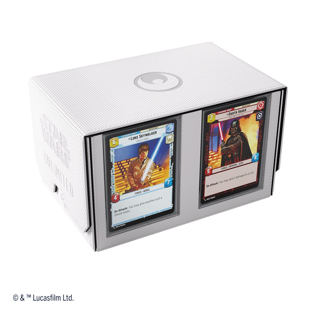Star Wars: Unlimited Double Deck Pod - White/Black Deck Box