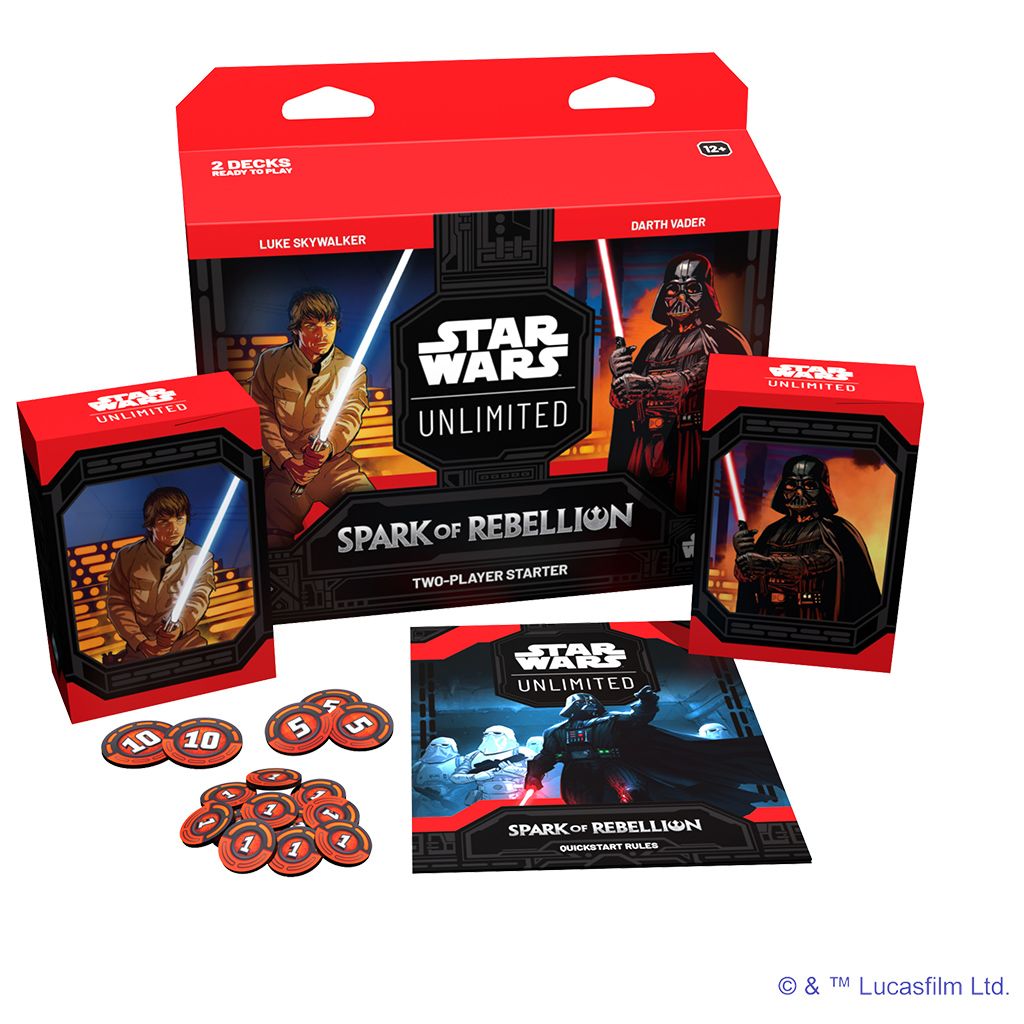 Star Wars Unlimited - Spark of Rebellion Two-Player Starter Set