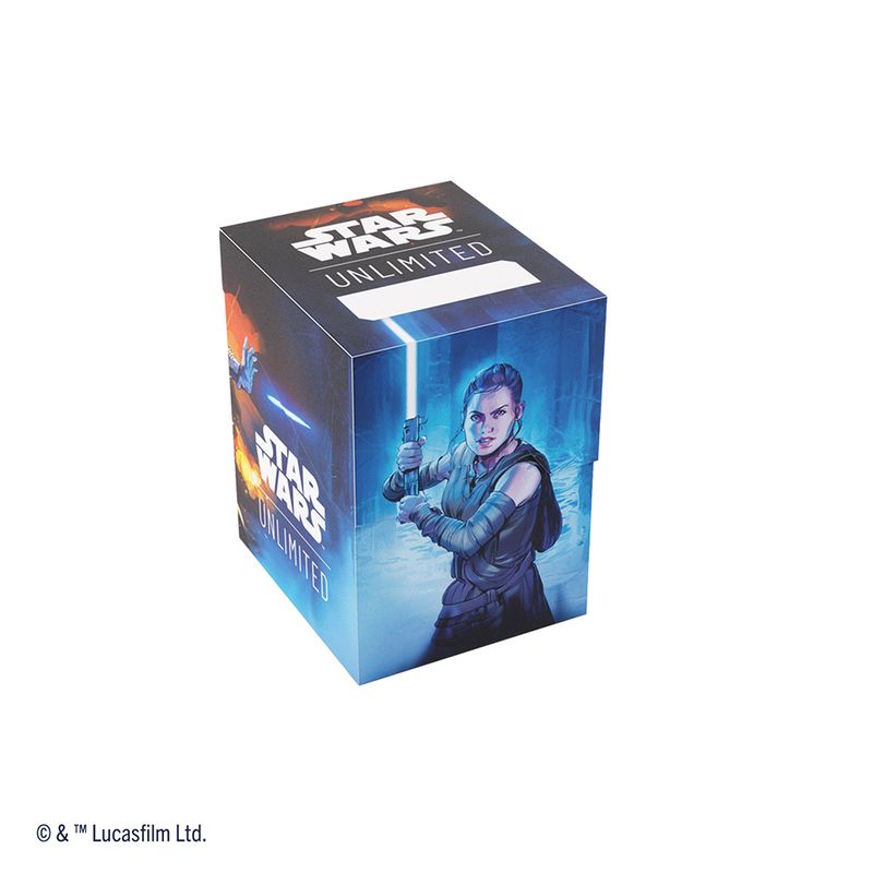 Star Wars: Unlimited Soft Crate Deck Box - Rey / Kylo Ren