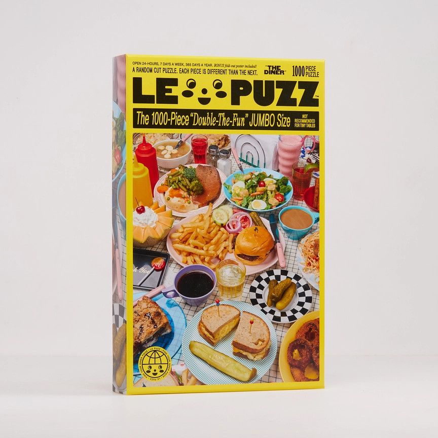 The Diner - Le Puzz 1000pc Jigsaw Puzzle