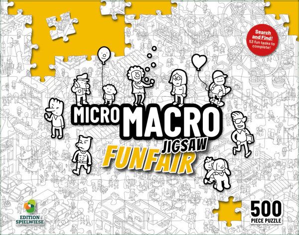 MicroMacro Jigsaw Puzzle - Funfair