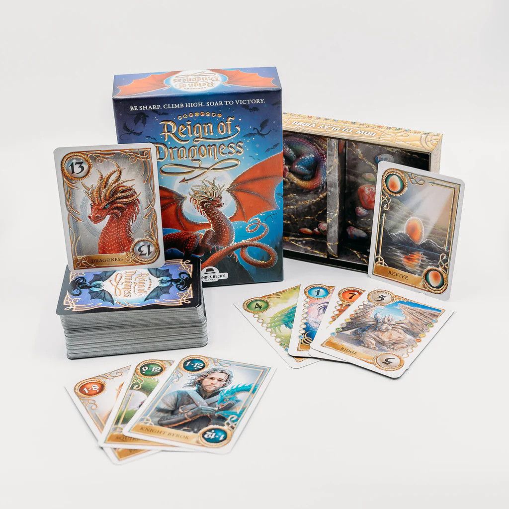 Reign of Dragoness Card Game By Grandpa Beck&#39;s Games