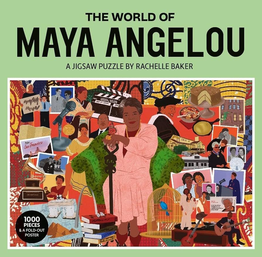 World of Maya Angelou 1000 pc puzzle