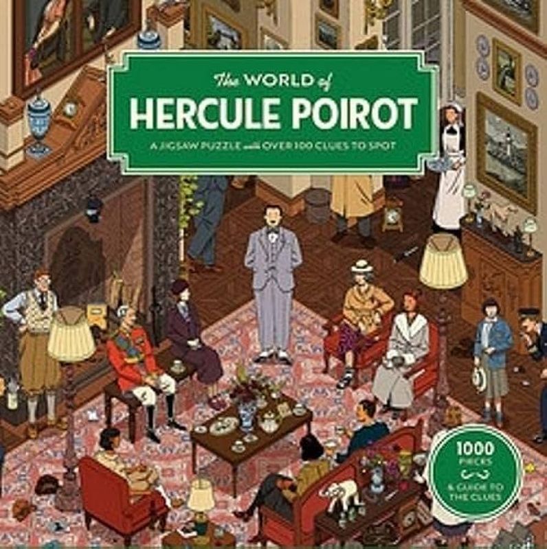 The World of Hercule Poirot 1000pc Jigsaw Puzzle