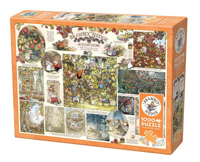 Brambly Hedge Autumn Story 1000pc Jigsaw Puzzle