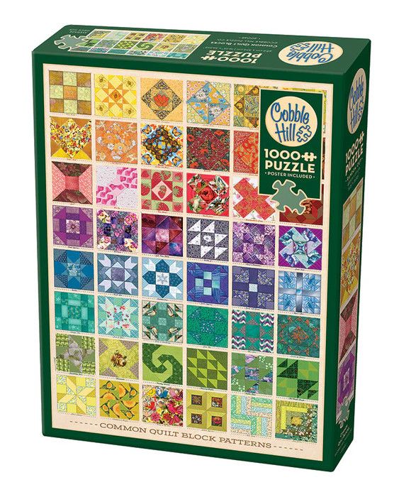 Common Quilt Blocks 1000 pc Jigsaw Puzzle