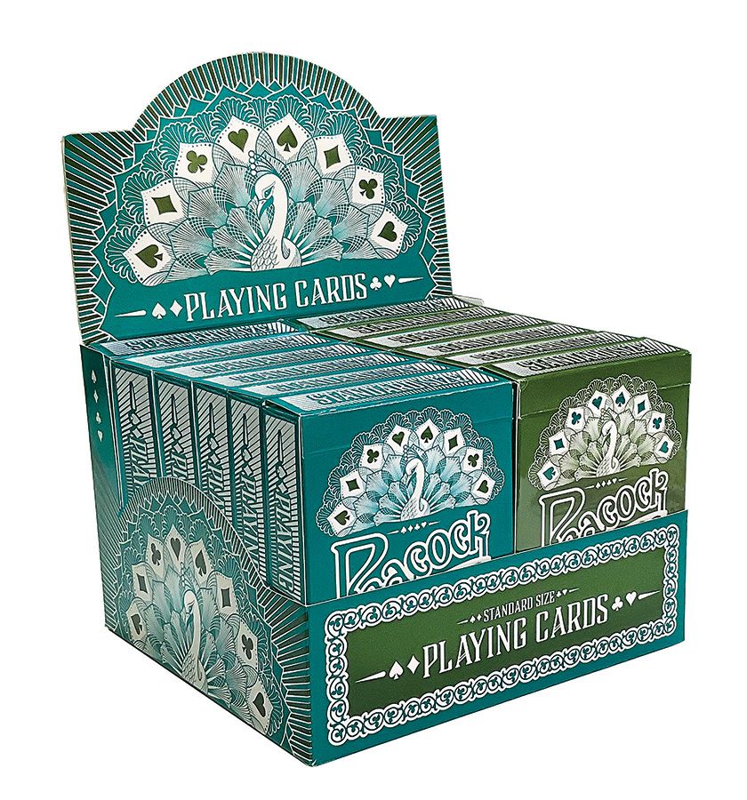 Peacock Playing Cards (Outset)