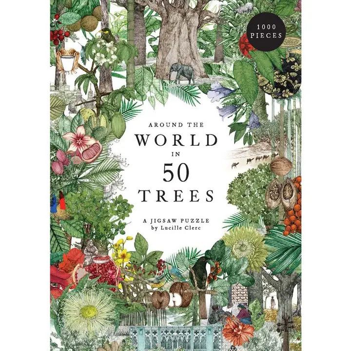 Around the World in 50 Trees 1000Pc Puzzle