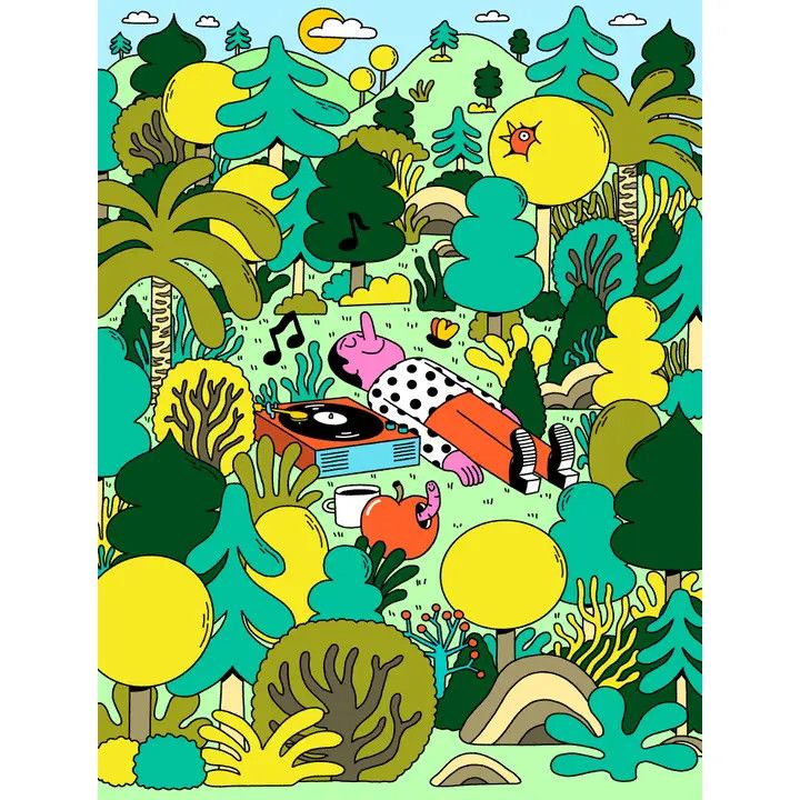 Space Out 500pc Birdie Puzzles Jigsaw Puzzle