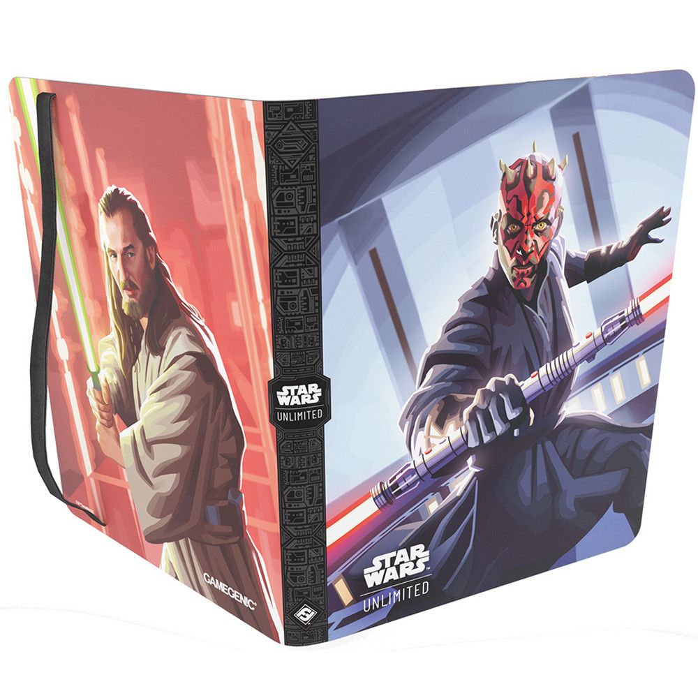 Star Wars: Unlimited Casual Album 18-Pocket - Qui-Gon Jinn/Darth Maul