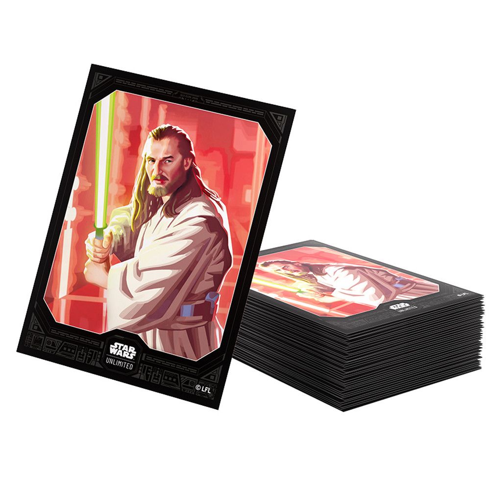Star Wars: Unlimited Premium Art Sleeve  Qui- Gon Jinn