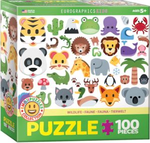 Wildlife - Emojis 100pc Eurographics Jigsaw Puzzle