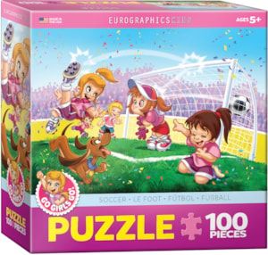 Girls Soccer 100pc Eurographics Jigsaw Puzzle
