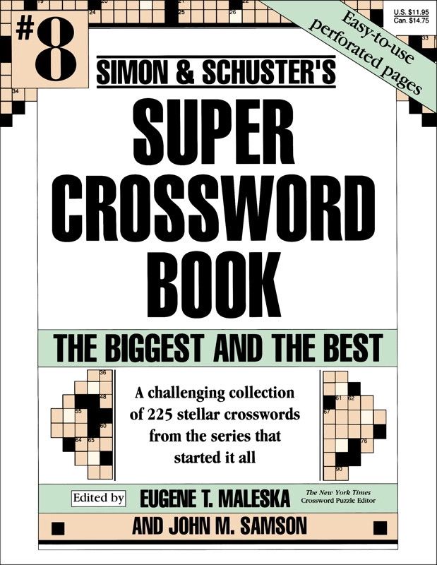 Super Crossword Puzzle Book #8