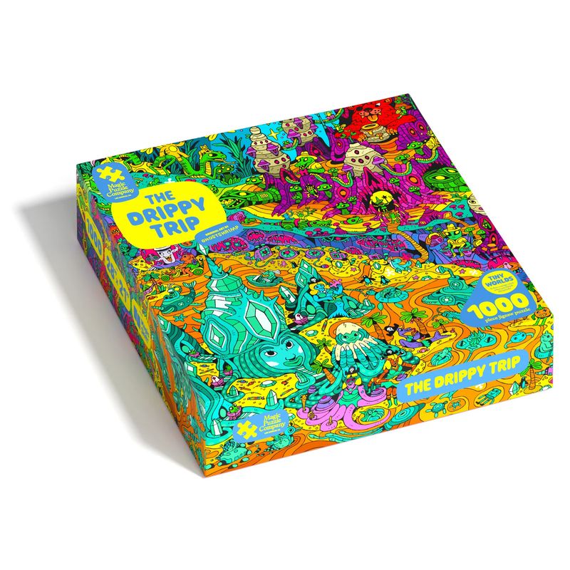 Magic Puzzle - The Drippy Trip 1000pc Jigsaw Puzzle