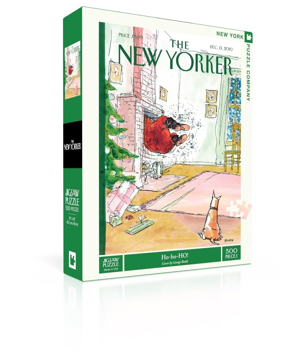 Ho-ho-HO 500pc New York Puzzle Company Jigsaw Puzzle