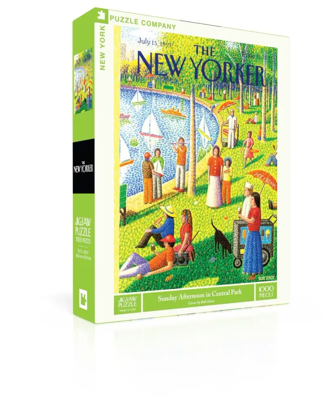 Sunday Afternoon in Central Park 1000pc New York Puzzle Company Jigsaw Puzzle