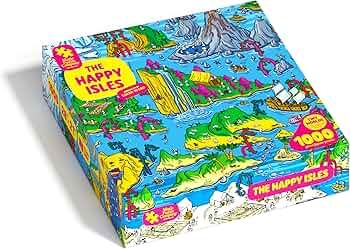 Magic Puzzle - The Happy Isles 1000pc Jigsaw Puzzle