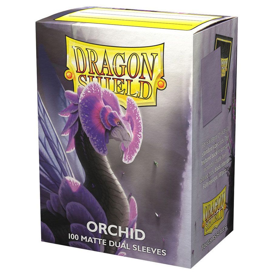 Dragon Shield 100ct Matte Dual Sleeves - Orchid