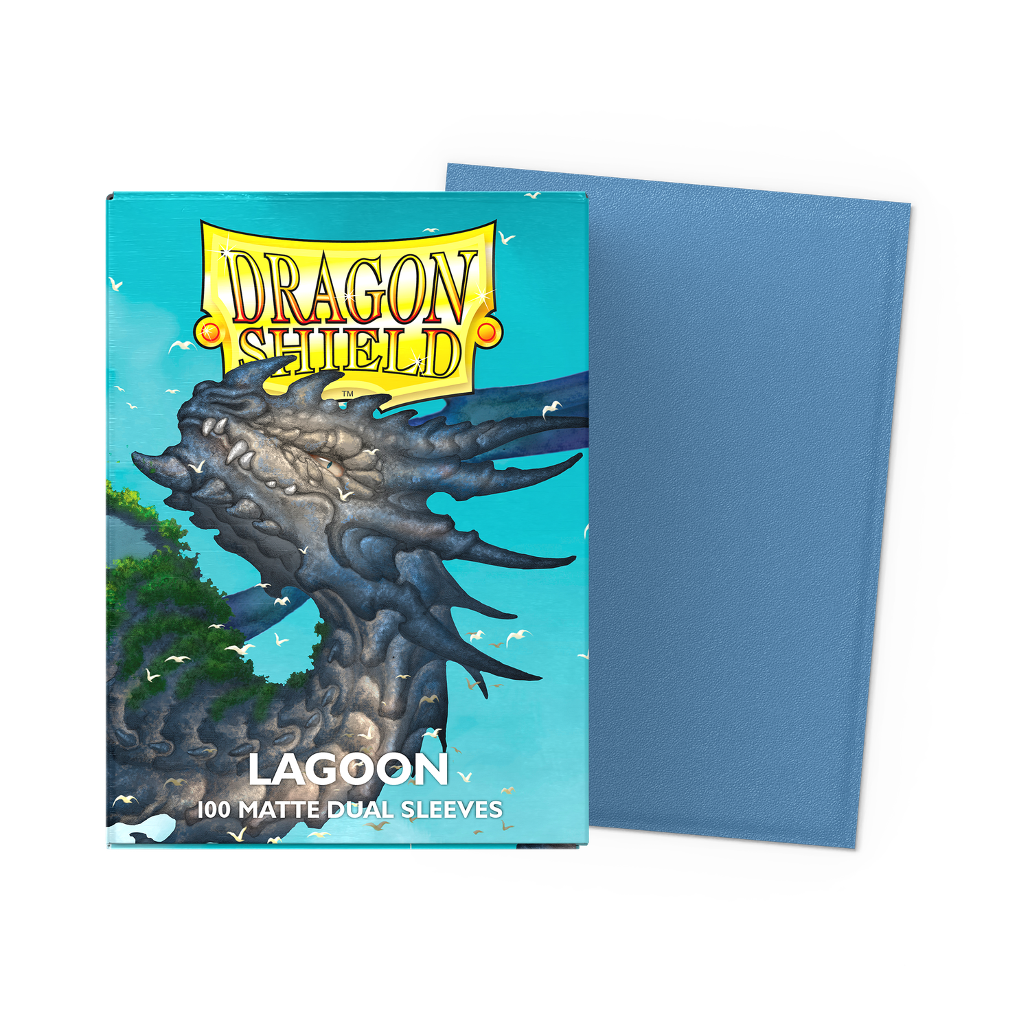 Dragon Shield 100ct Matte Dual Sleeves - Lagoon