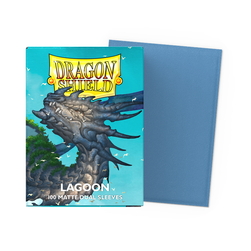 Dragon Shield 100ct Matte Dual Sleeves - Lagoon