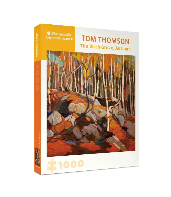 Tom Thomson: The Birch Grove, Autumn 1000-Piece Pomegranate Jigsaw Puzzle