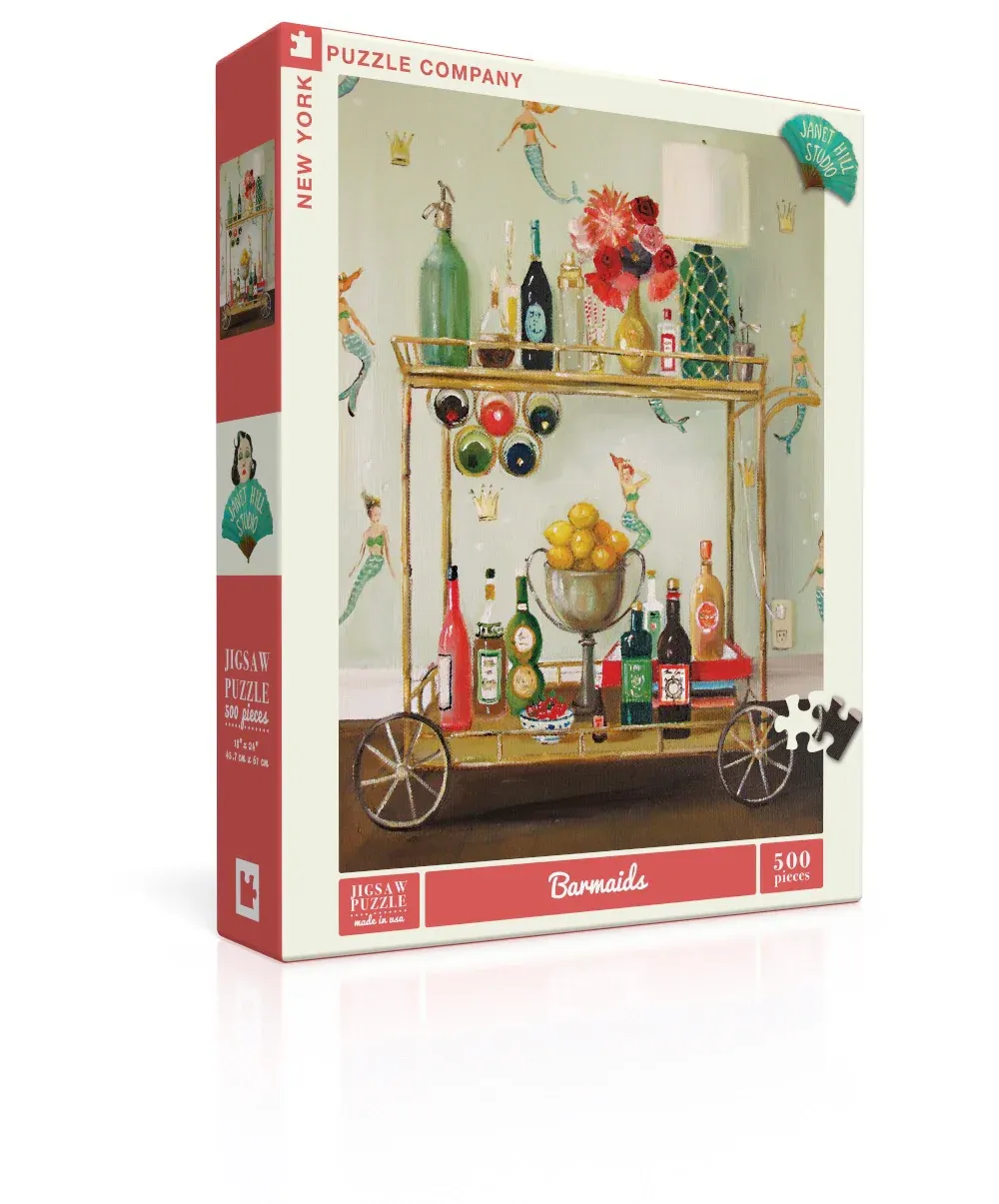 Barmaids 500pc New York Puzzle Company Jigsaw Puzzle