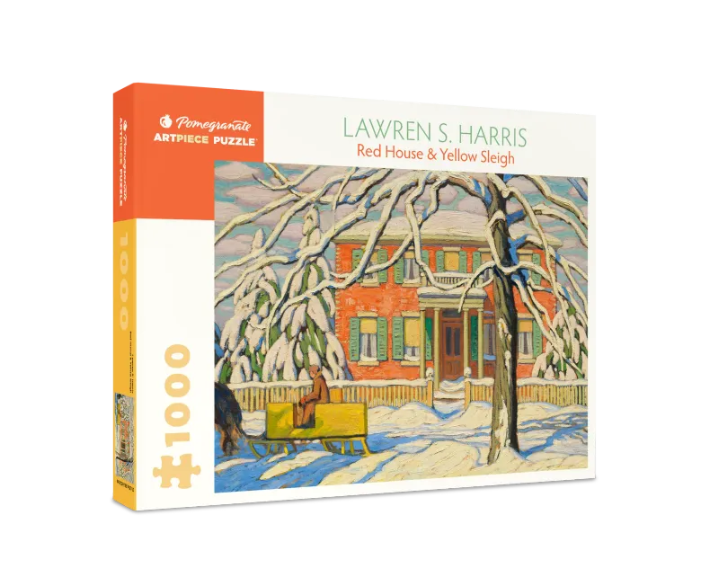 Lawren S. Harris: Red House and Yellow Sleigh 1000-Piece Jigsaw Puzzle