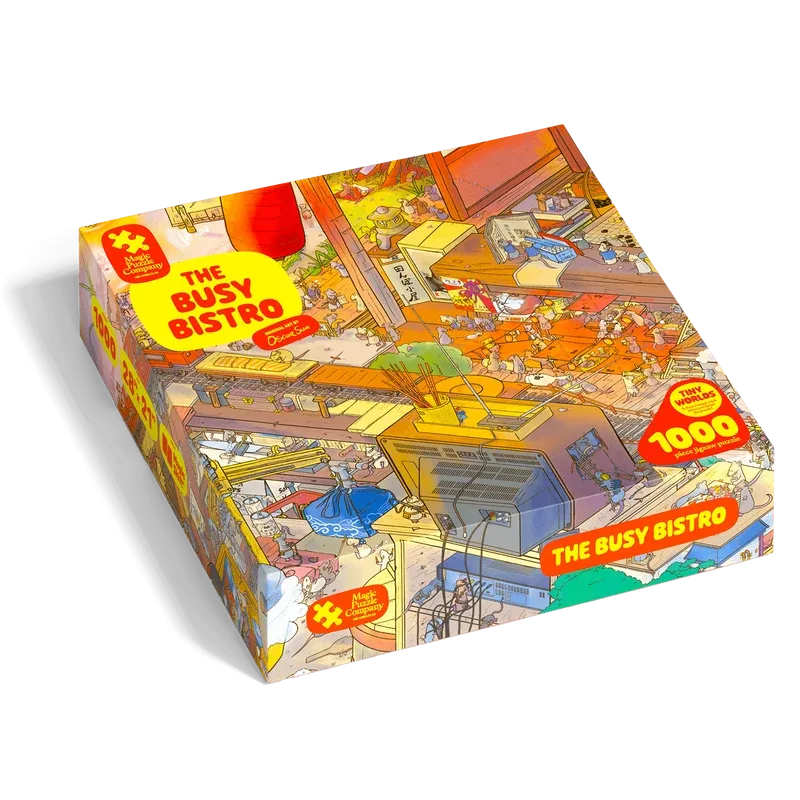 Magic Puzzle - The Busy Bistro 1000pc Jigsaw Puzzle