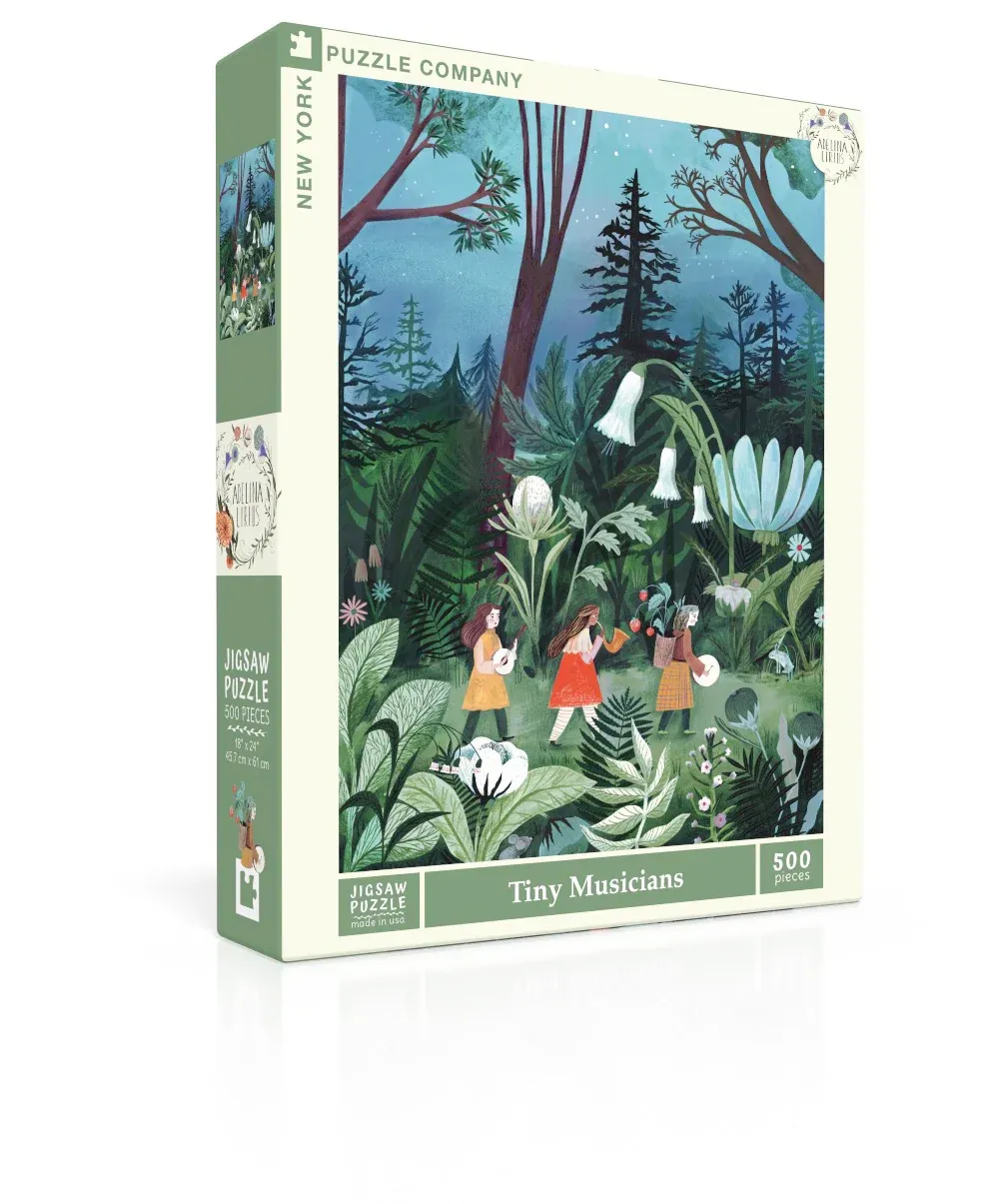 Tiny Musicians 500pc New York Puzzle Company Jigsaw Puzzle