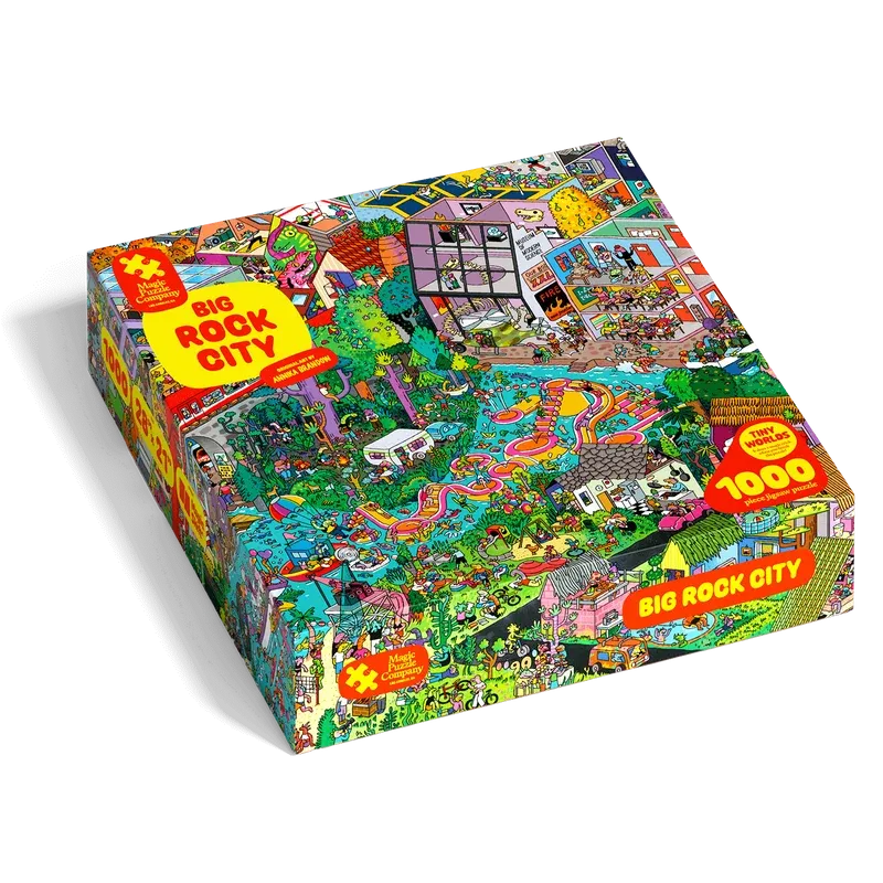 Magic Puzzle - Big Rock City 1000pc Jigsaw Puzzle