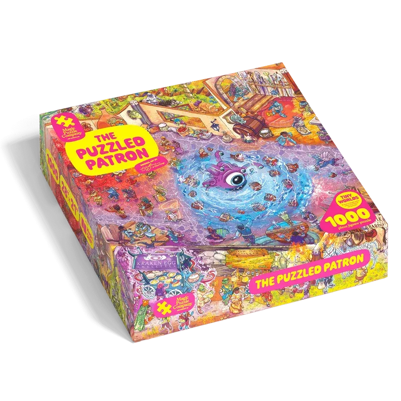 Magic Puzzle - The Puzzled Patron 1000pc Jigsaw Puzzle