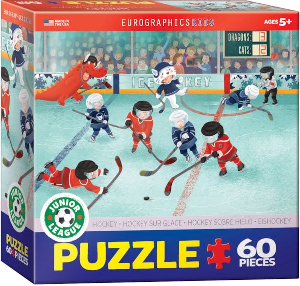 Junior League - Hockey 60pc Eurographics Jigsaw Puzzle
