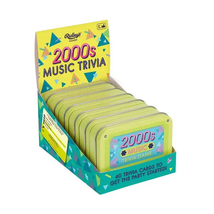 2000s Music Trivia Game Cdu of 6